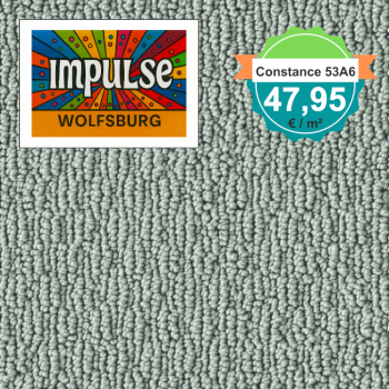 Vorwerk Constance 53A6 blaugrün – Draufsicht, VK-Preis 47,95 € auf dem Bild